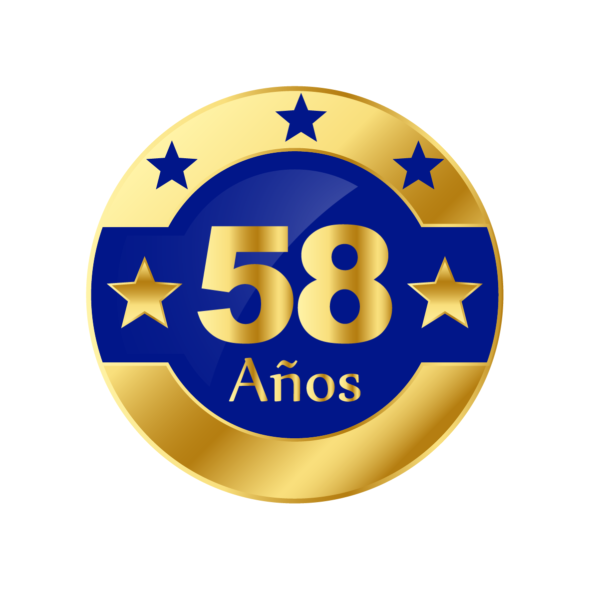 SELLO 58 AÑOS IMPADOC